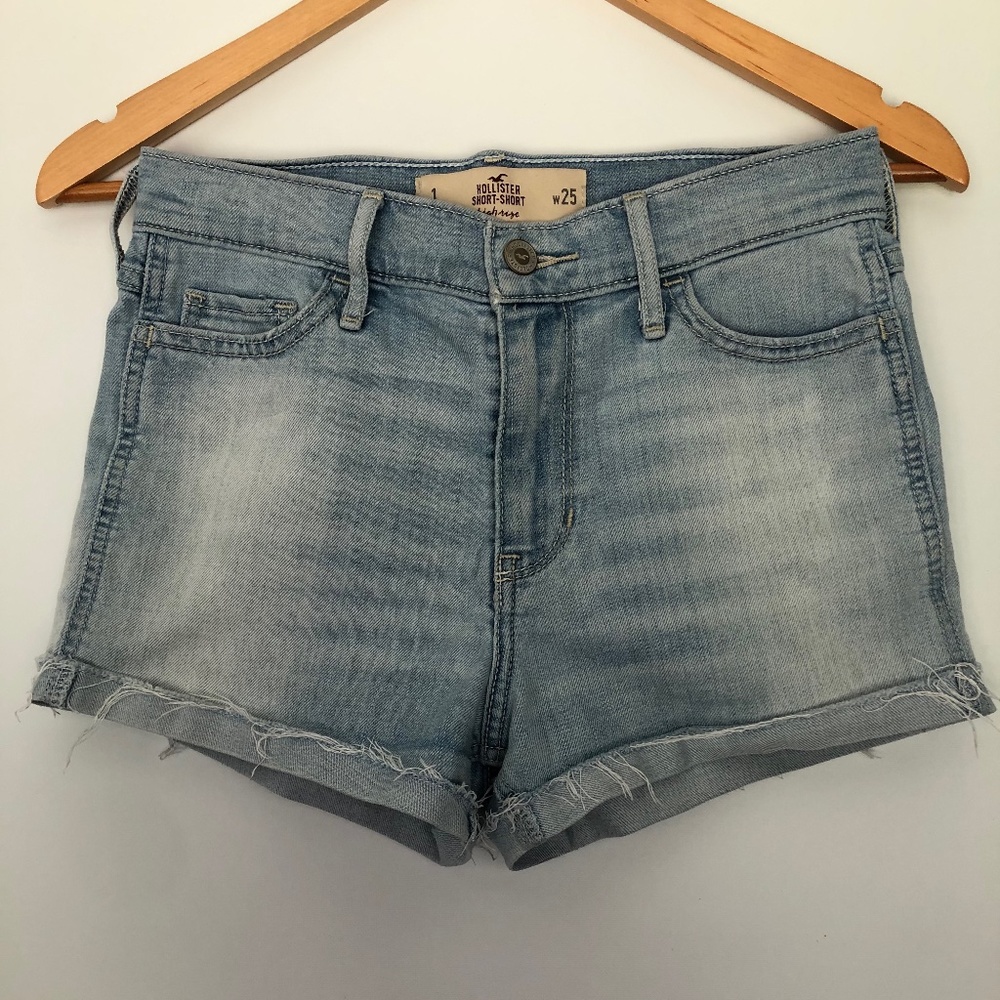 Hollister Denim Highrise Short-Shorts